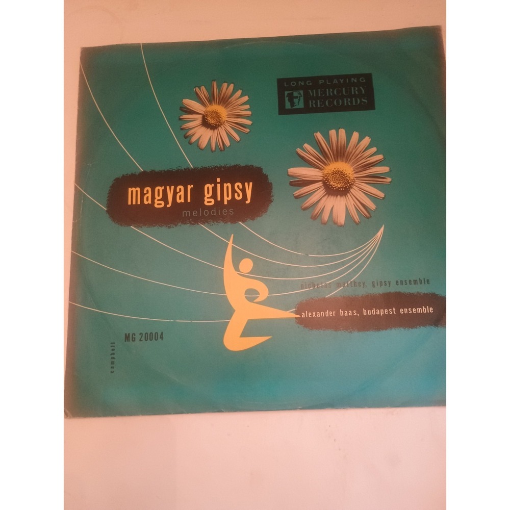Vintage Magyar Gipsy Melodies 78 RPM Record Album 10 Mercury Records